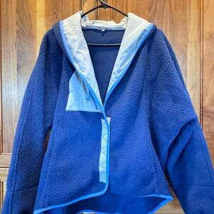 Women's Blue Fleece Jacket